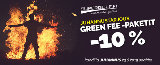 Supergolf.fi - Supergolfin green feet tarjoushintaan