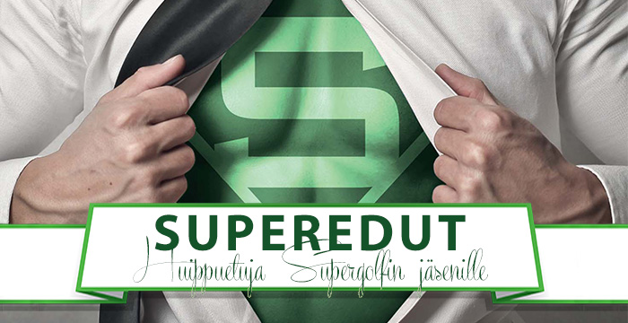 Superedut - huippuetuja Supergolfin jäsenille