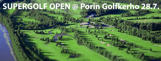 Ilmoittaudu kesän toiseen Supergolf Openiin Porin Golfkerholla 28.7.